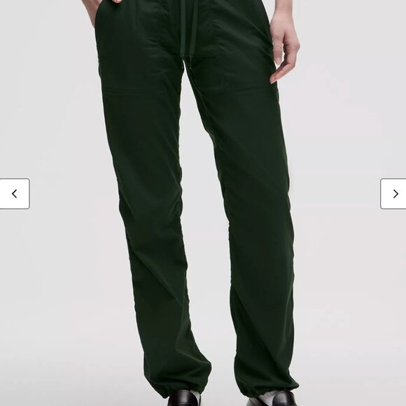 lululemon athletica Pants - Lululemon Dance Studio Mid-Rise Pant Regular, Rainforest Green, Size 10 EUC
